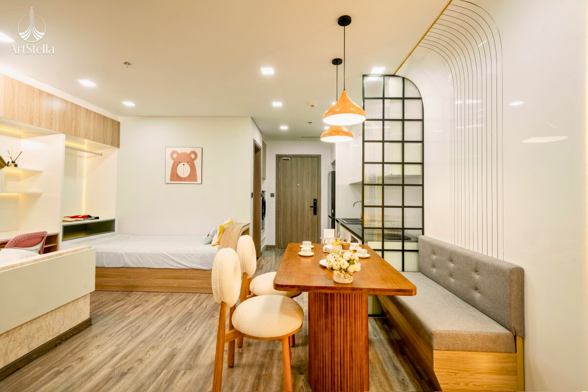 Bàn ăn_căn Hộ 1pn Artstella
