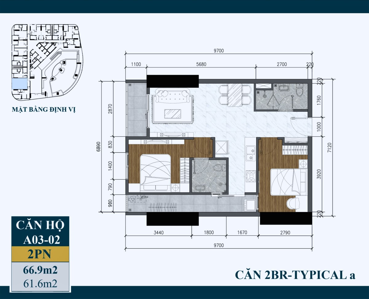Căn Artstella 2pn -ta