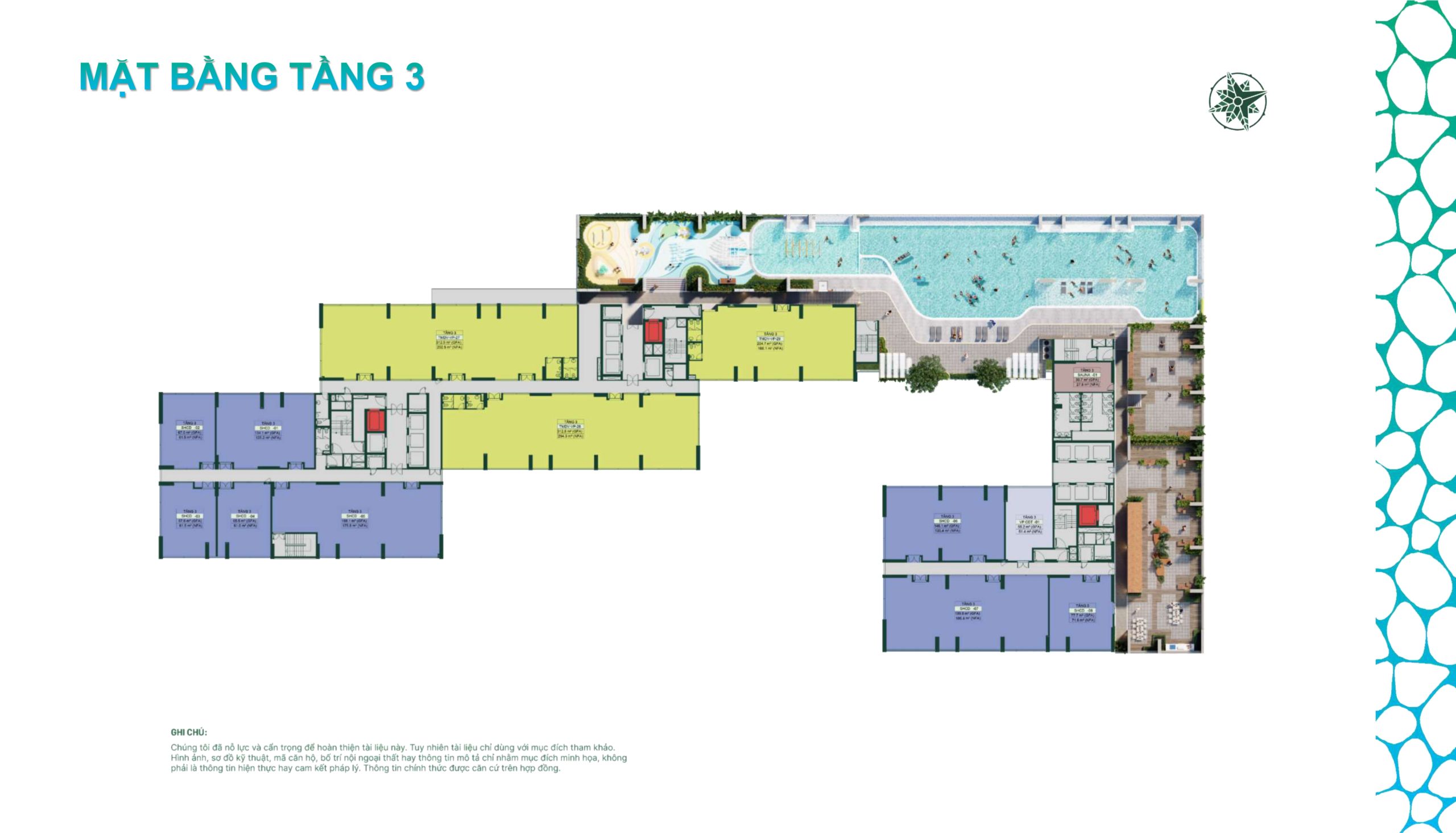 Happy One Mori Mặt Bằng Tầng 03