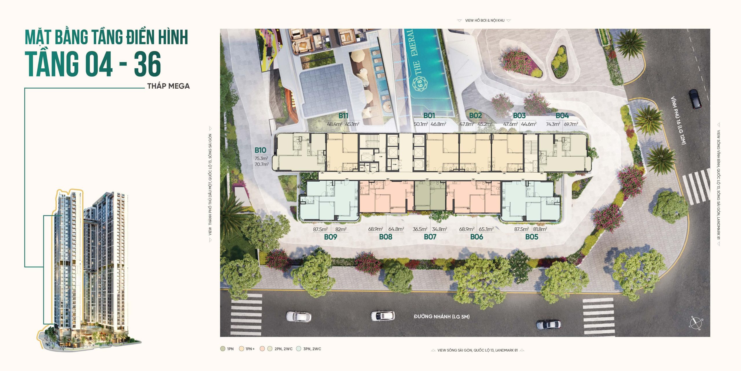 Mặt Bằng The Emerald 68 (2)