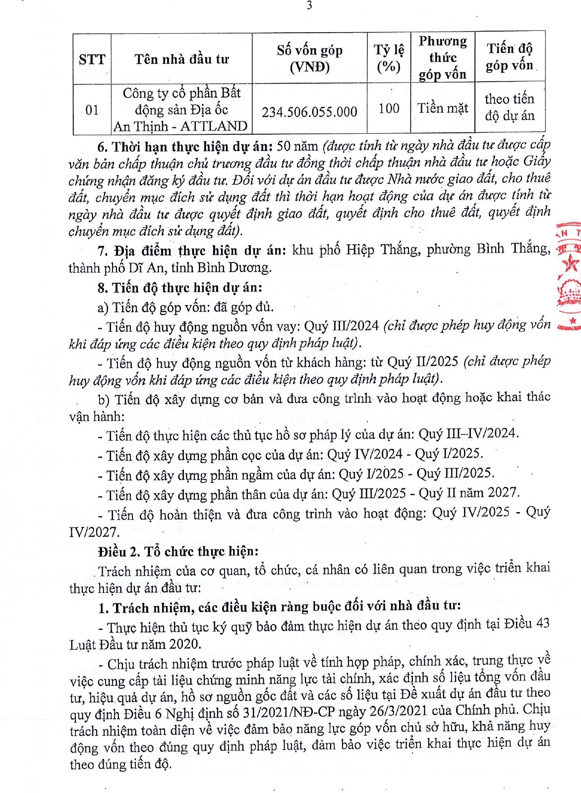 QĐ Chấp Thuận Chủ Trương đầu Tư Dự án Artstella_3