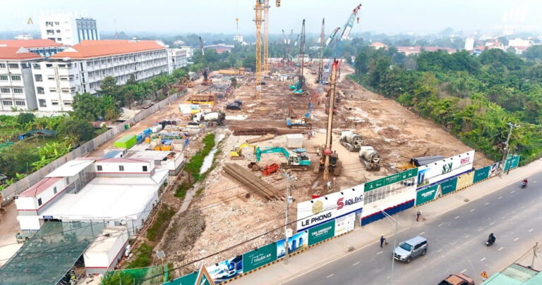 Tiến độ xây dựng dự án