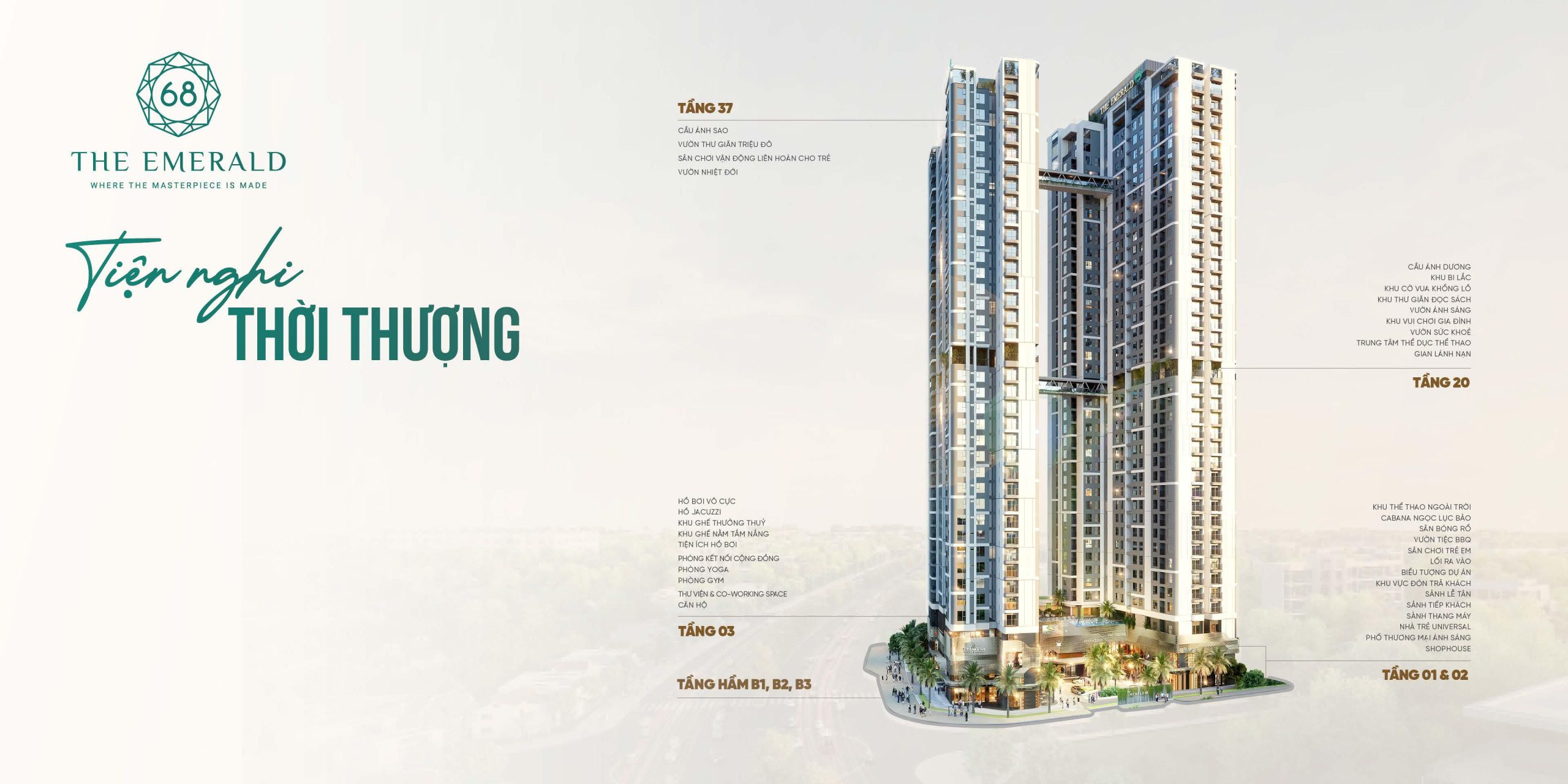 Tiện ích The Emerald 68 (1)
