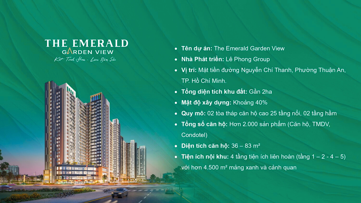 Tổng quan dự án The Emerald Garden View