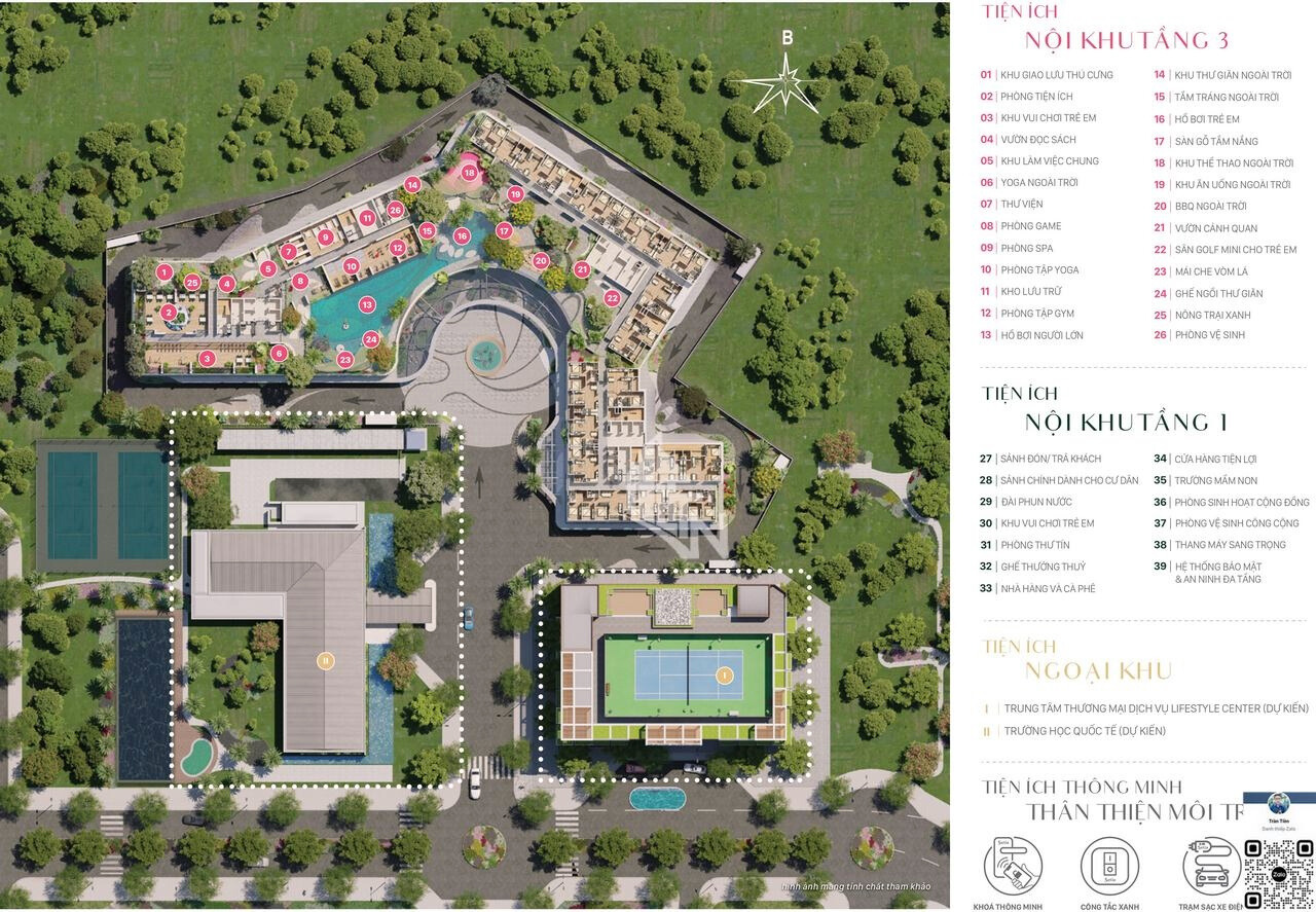 Tiện ích Nội Khu Setia Gardens Resdences