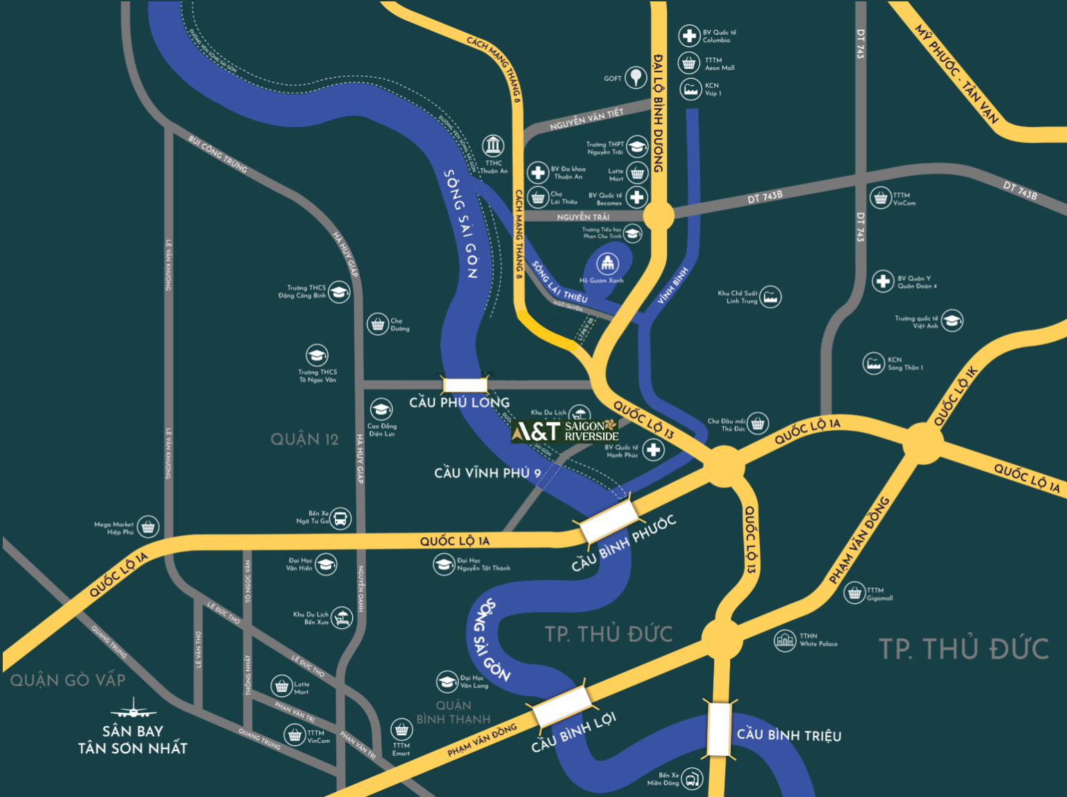 Vị Trí A&t Saigon Riverside